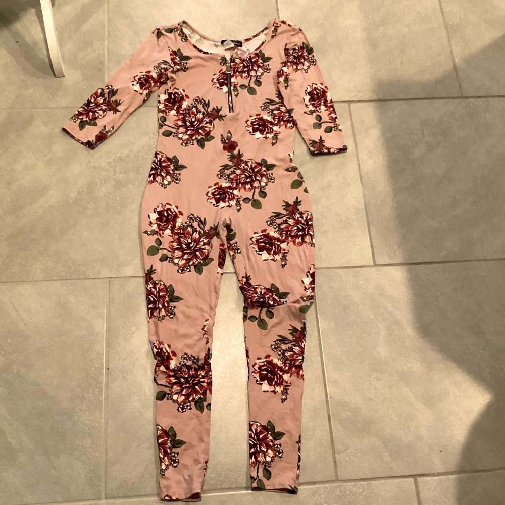 Minette Floral Print Bodysuit